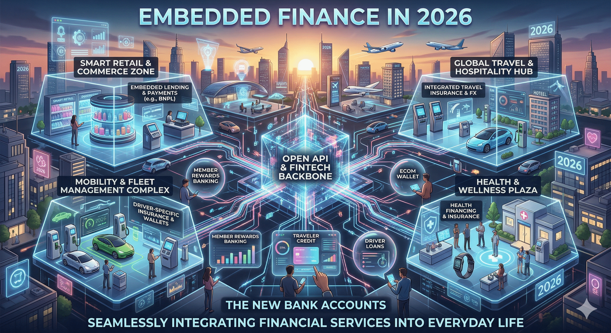 Embedded Finance in 2026: How Non-Financial Companies Are Becoming the New Banks